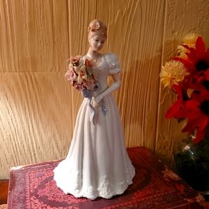 COPY - VINTAGE YH 1999 PORCELAIN BRIDE FIGURINE S…